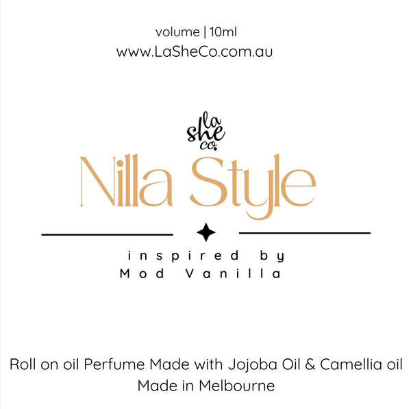 Nilla Style oil perfume inspired by Mod Vanilla