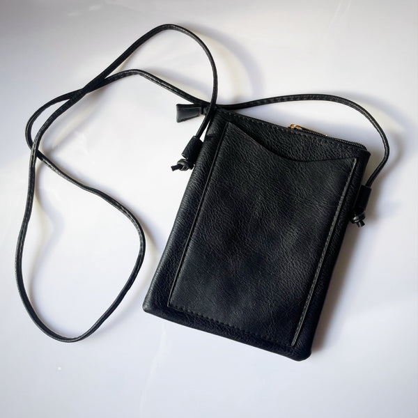 Sml black cross body bag