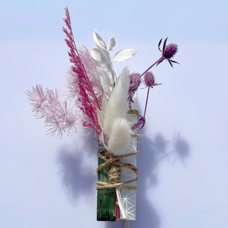 Selenite Crystal Flower wand